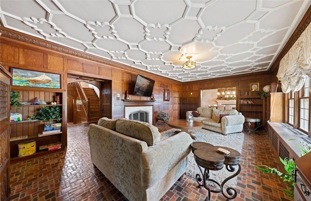 Breathtaking Lakefront English Cotswold Tudor Home in Lakewood, Ohio - A Luxurious Elegance at $3.4 Million