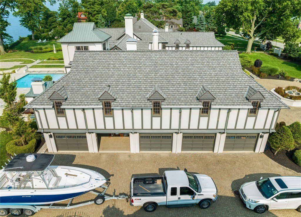 Breathtaking Lakefront English Cotswold Tudor Home in Lakewood, Ohio - A Luxurious Elegance at $3.4 Million