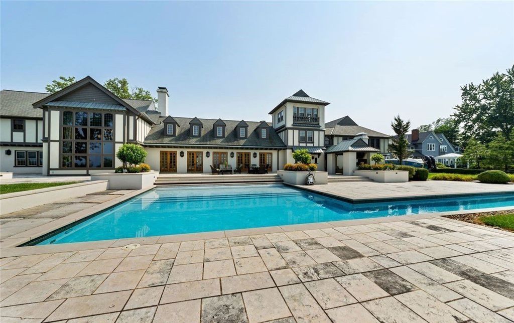 Breathtaking Lakefront English Cotswold Tudor Home in Lakewood, Ohio - A Luxurious Elegance at $3.4 Million
