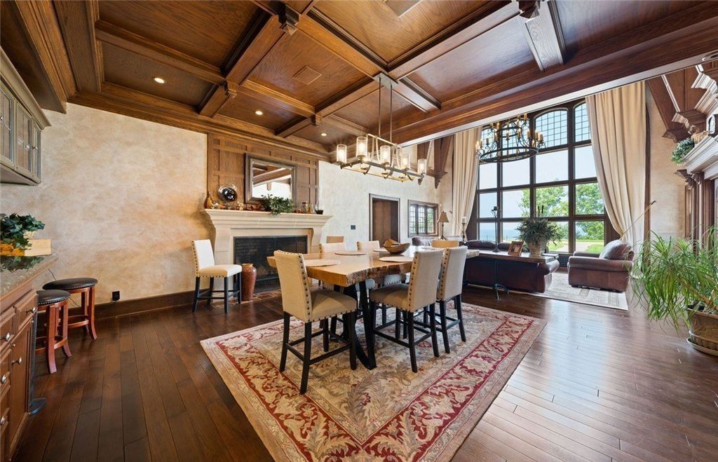Breathtaking Lakefront English Cotswold Tudor Home in Lakewood, Ohio - A Luxurious Elegance at $3.4 Million