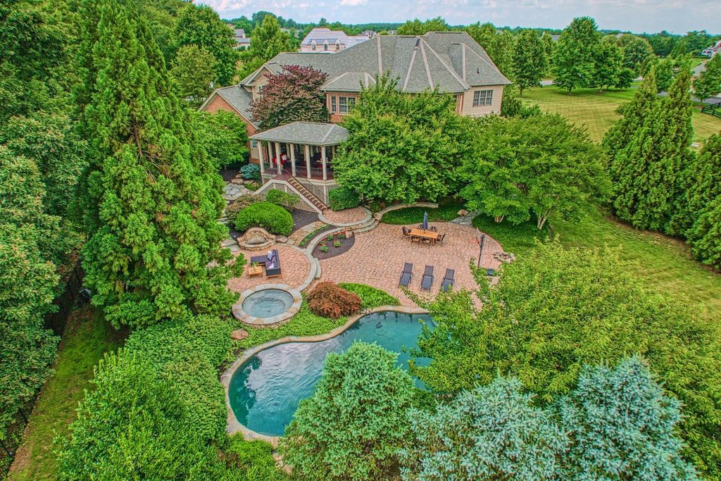 Captivating Retreat in Leesburg, Virginia: Harmonizing French Country Charm and Contemporary Elegance for $2,299,999