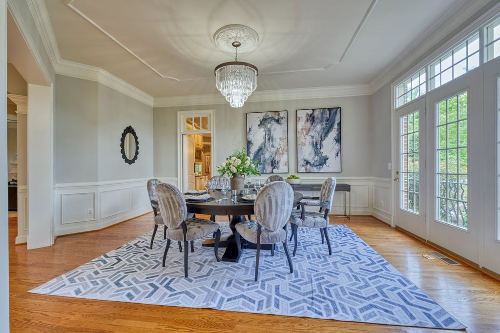 Captivating Retreat in Leesburg, Virginia: Harmonizing French Country Charm and Contemporary Elegance for $2,299,999