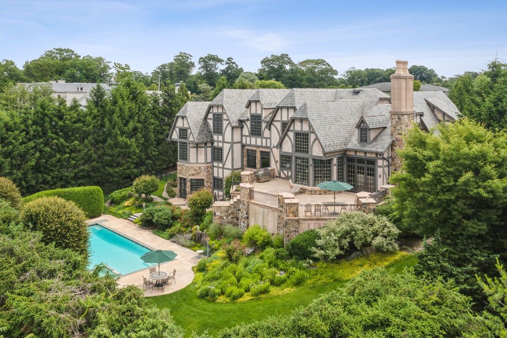 Captivating Tudor-Style Residence in Cresskill, New Jersey: A Haven of Pure Luxury Listed at $4.795 Million