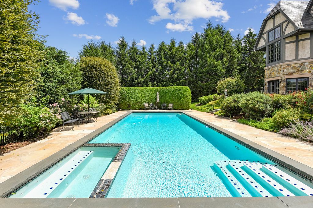 Captivating Tudor-Style Residence in Cresskill, New Jersey: A Haven of Pure Luxury Listed at $4.795 Million