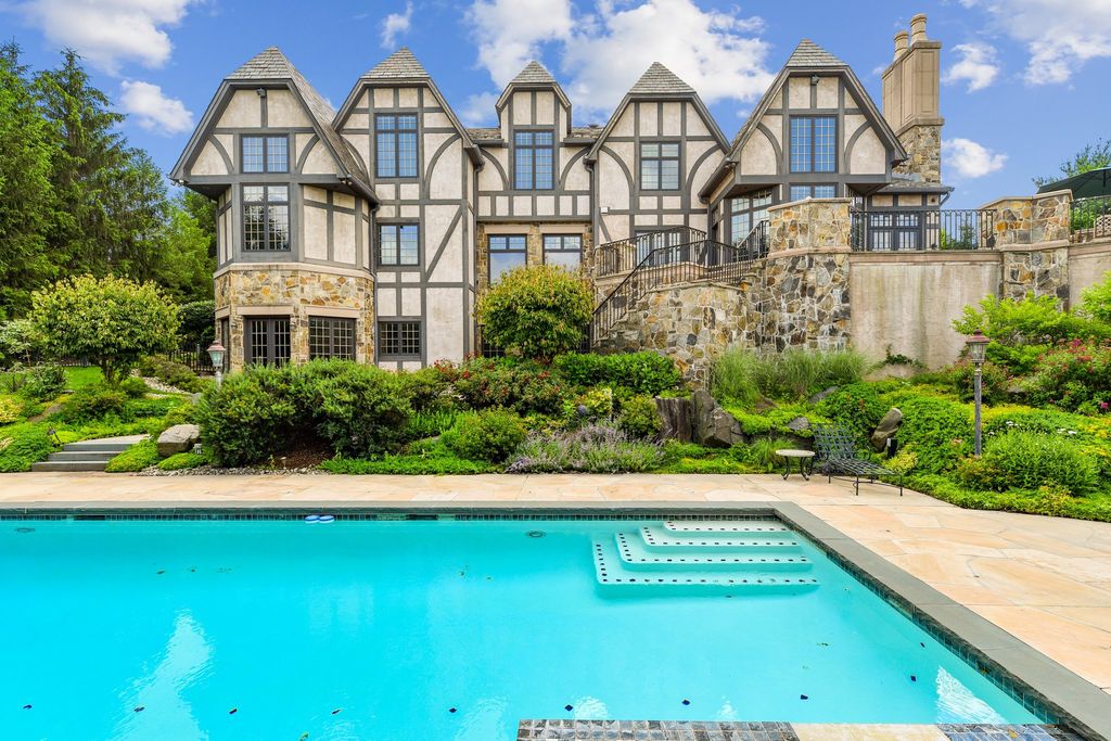 Captivating Tudor-Style Residence in Cresskill, New Jersey: A Haven of Pure Luxury Listed at $4.795 Million