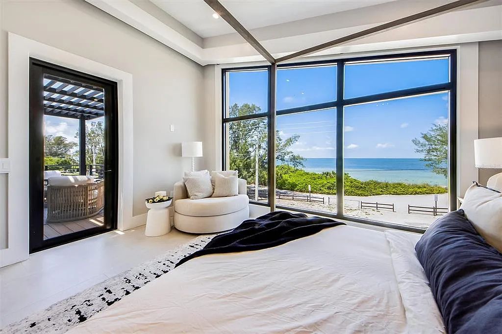 Experience luxury coastal living at 117 N Bay Boulevard, Anna Maria, Florida. This 4-bedrooms, 5-bathrooms, 3,155 square feet bayfront estate is a masterpiece of elegance.