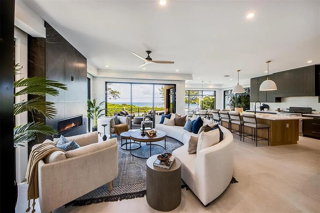 Experience luxury coastal living at 117 N Bay Boulevard, Anna Maria, Florida. This 4-bedrooms, 5-bathrooms, 3,155 square feet bayfront estate is a masterpiece of elegance.