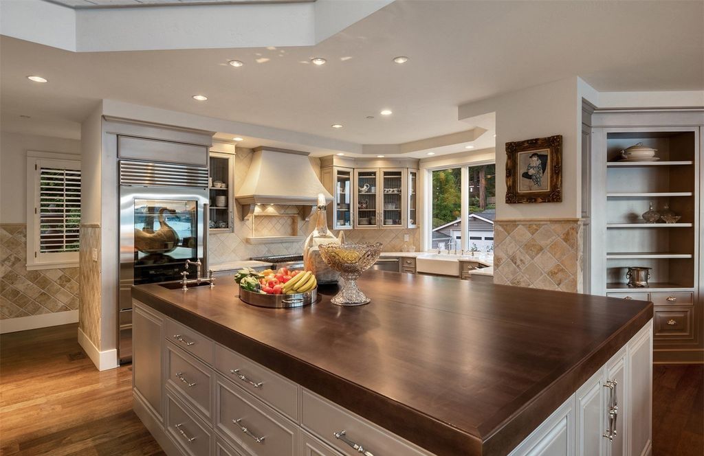 Experience the Epitome of Waterfront Luxury - $11.875 Million Private Gated Estate at Bellevue, Washington
