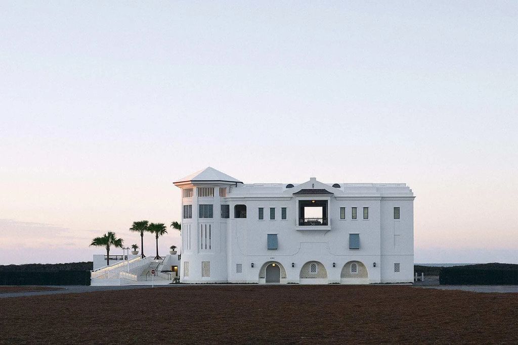 Discover modern living at its finest with this exquisite property at 62 S Charles Street, Inlet Beach, Florida. Built by Boheme Design in 2019, this architectural masterpiece offers 4 beds, 5 baths, and 3,845 sq ft of luxurious living space. Enjoy the peacefulness of Palmera Park and stunning outdoor areas, including a pool with a mesmerizing 32' water wall. Dual primary suites, a gourmet kitchen, and a media room with a wet bar elevate the living experience. Embrace the elegance, convenience, and serenity of this must-see home, complete with access to a private Beach Club.