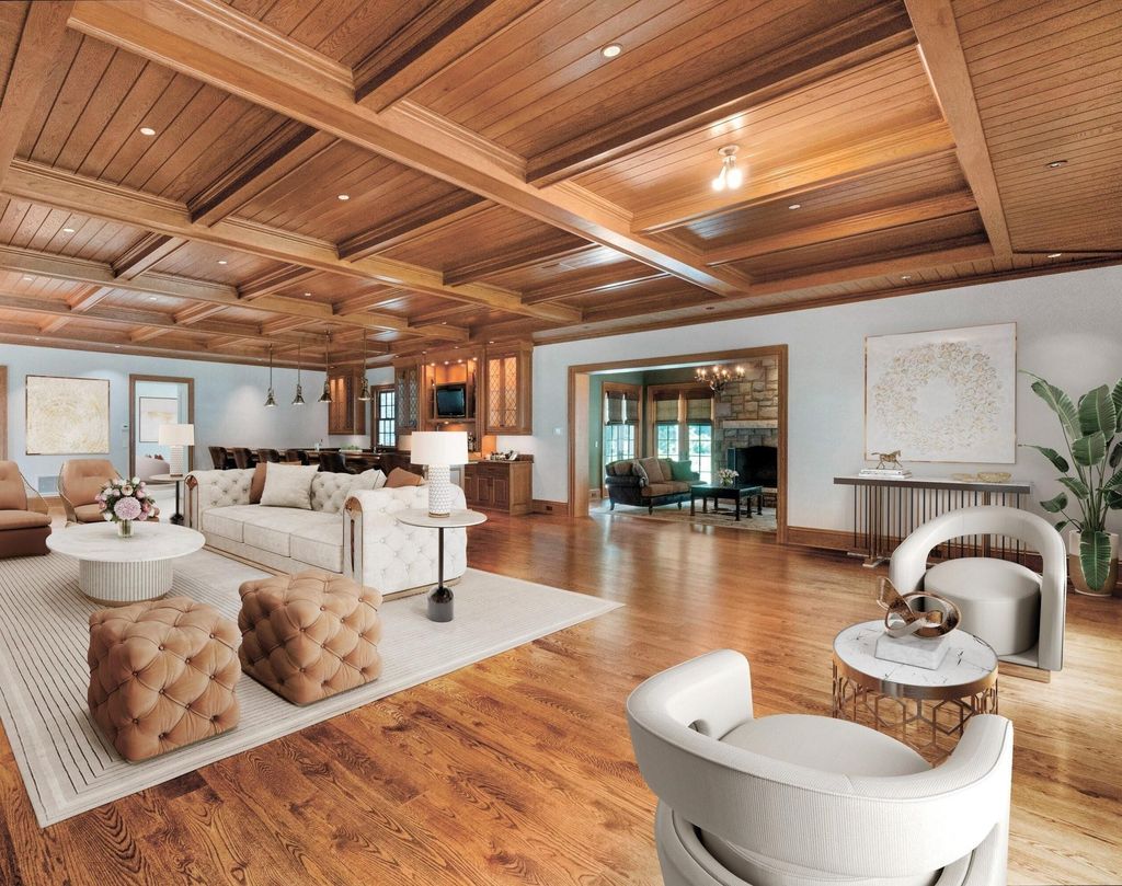 Exquisite 19-Acre Estate in Greenwich, Connecticut: A Masterpiece of Architectural Integrity and Luxury, Offered at $33.8M