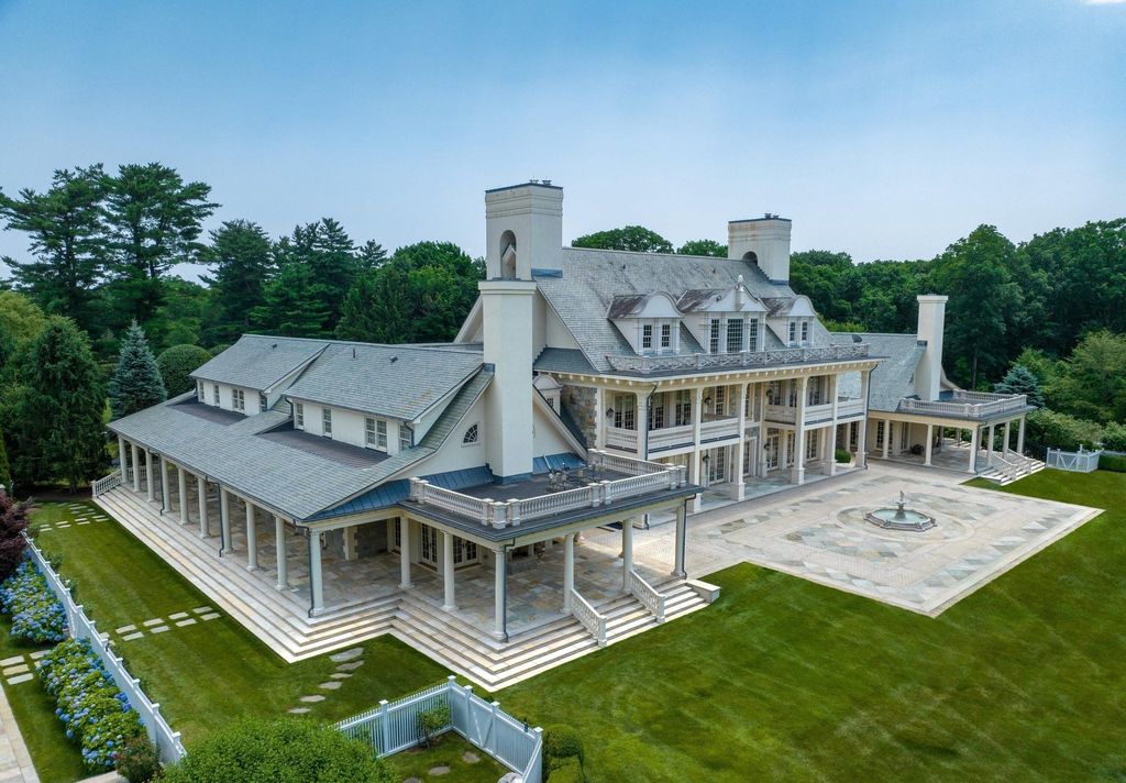 Exquisite 19-Acre Estate in Greenwich, Connecticut: A Masterpiece of Architectural Integrity and Luxury, Offered at $33.8M