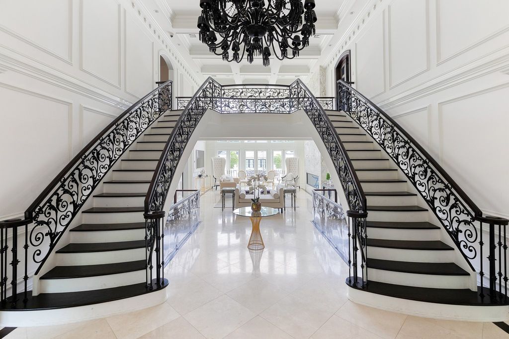 Exquisite Design, Spacious Living, and Pristine Privacy: Mansion in Upper Brookville, New York Listed at $7.45 Million