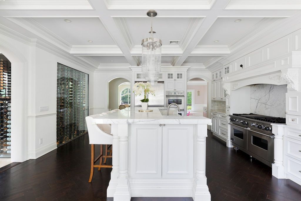 Exquisite Design, Spacious Living, and Pristine Privacy: Mansion in Upper Brookville, New York Listed at $7.45 Million