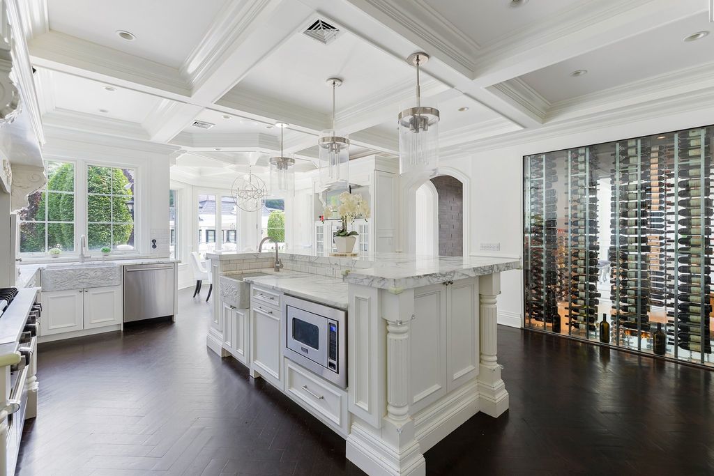 Exquisite Design, Spacious Living, and Pristine Privacy: Mansion in Upper Brookville, New York Listed at $7.45 Million