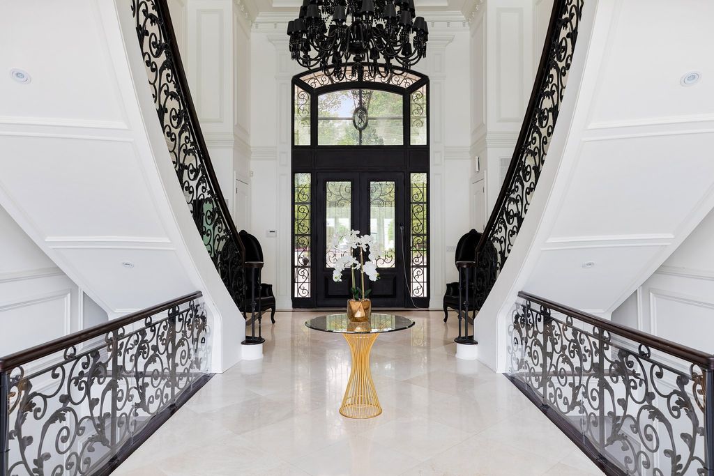 Exquisite Design, Spacious Living, and Pristine Privacy: Mansion in Upper Brookville, New York Listed at $7.45 Million