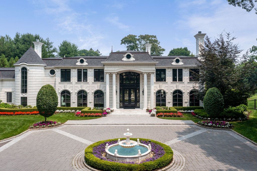 Exquisite Design, Spacious Living, and Pristine Privacy: Mansion in Upper Brookville, New York Listed at $7.45 Million