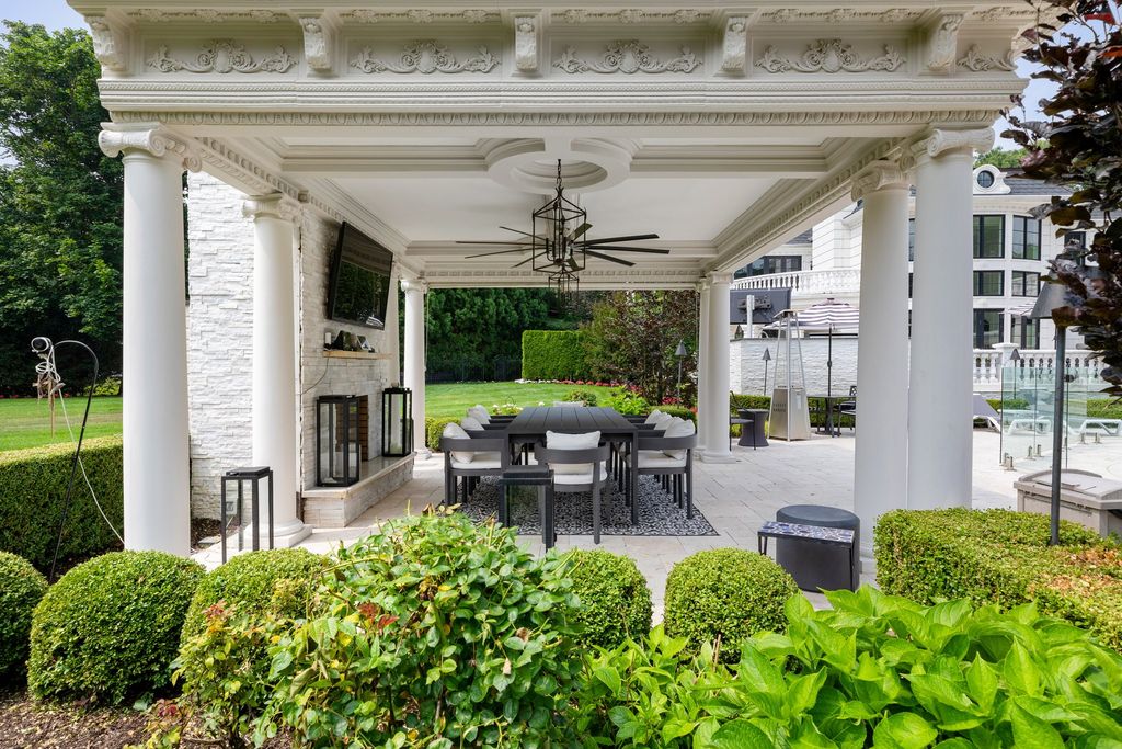 Exquisite Design, Spacious Living, and Pristine Privacy: Mansion in Upper Brookville, New York Listed at $7.45 Million