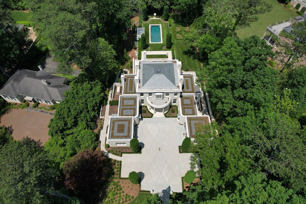 Exquisite English Regency Style Home in Atlanta, Georgia - A Masterpiece of Quality and Sophistication Asking for $10.9 Million