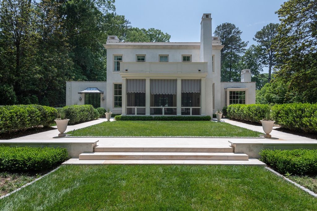 Exquisite English Regency Style Home in Atlanta, Georgia - A Masterpiece of Quality and Sophistication Asking for $10.9 Million