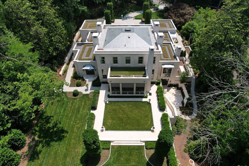 Exquisite English Regency Style Home in Atlanta, Georgia - A Masterpiece of Quality and Sophistication Asking for $10.9 Million