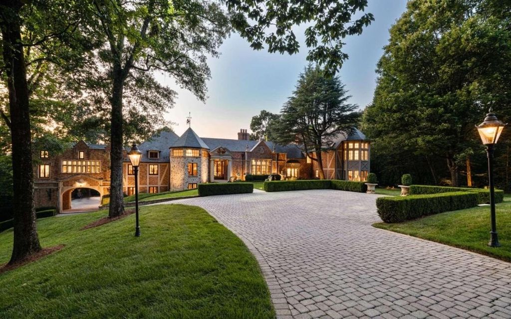 Exquisite European-Inspired English Tudor Estate on 18 Acres in Sandy Springs, Georgia Listed at $46.8 Million