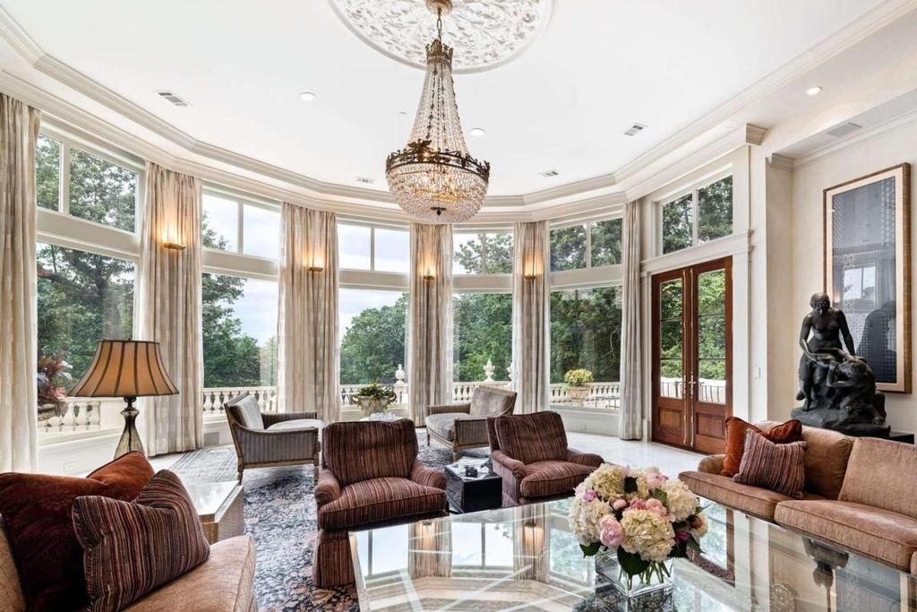 Exquisite European-Inspired English Tudor Estate on 18 Acres in Sandy Springs, Georgia Listed at $46.8 Million