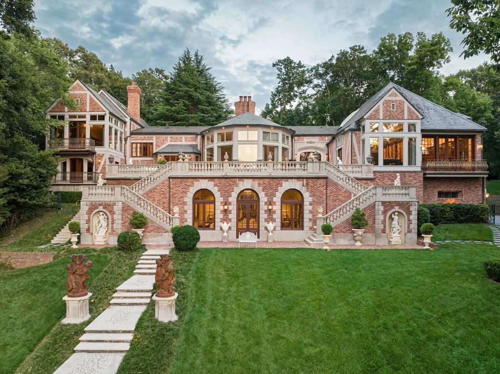 Exquisite European-Inspired English Tudor Estate on 18 Acres in Sandy Springs, Georgia Listed at $46.8 Million