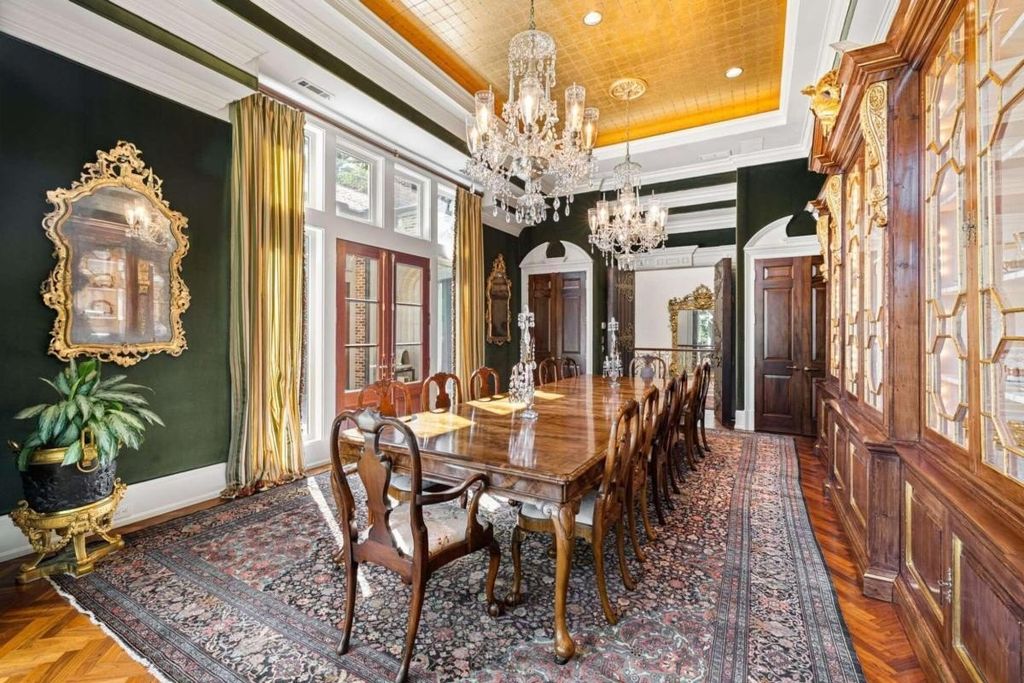 Exquisite European-Inspired English Tudor Estate on 18 Acres in Sandy Springs, Georgia Listed at $46.8 Million