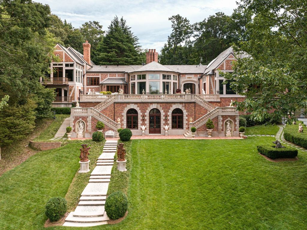 Exquisite European-Inspired English Tudor Estate on 18 Acres in Sandy Springs, Georgia Listed at $46.8 Million
