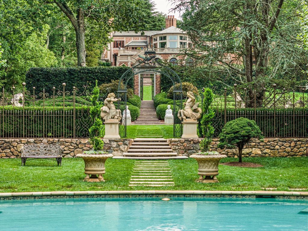 Exquisite European-Inspired English Tudor Estate on 18 Acres in Sandy Springs, Georgia Listed at $46.8 Million