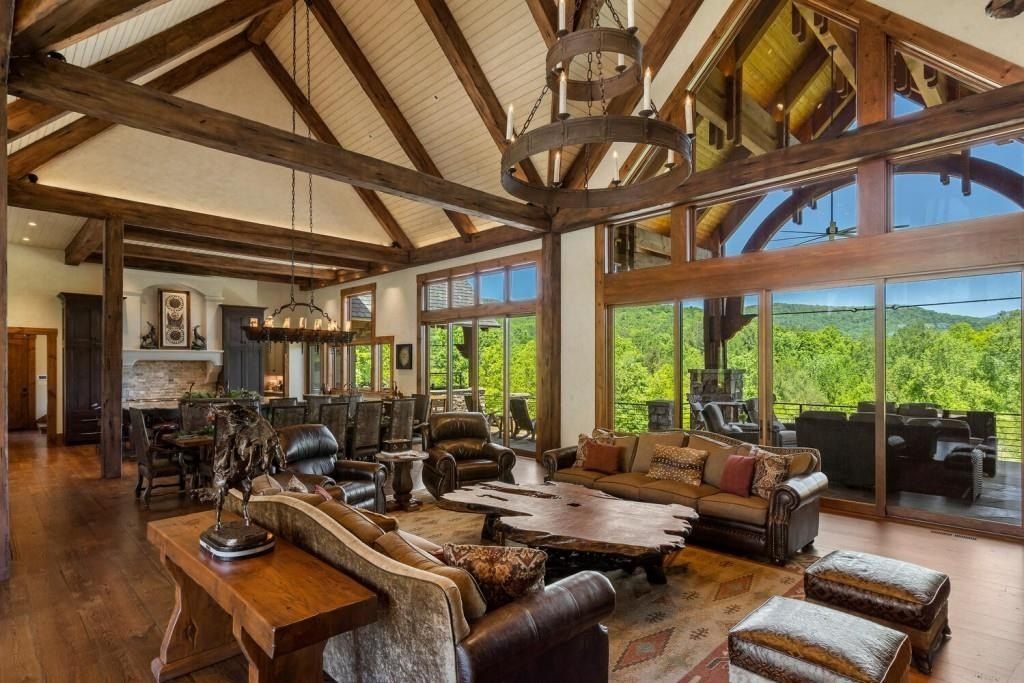 Exquisite Mountain Estate in Dahlonega, Georgia: A Luxurious Retreat Surrounded by Nature's Beauty, Listed at $5.85M