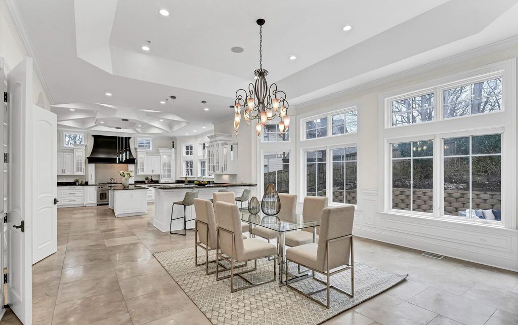 Exquisite and Unparalleled Luxury Home in Bethesda, Maryland: An Invitation to Sophisticated Living at $3.649 Million