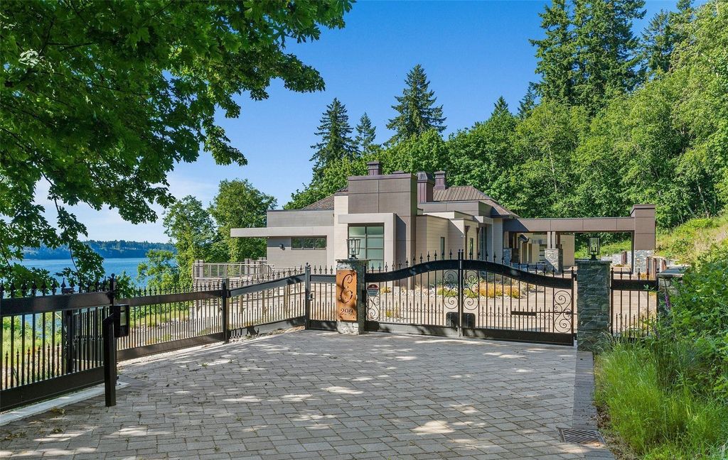Luxurious Retreat in Shelton, Washington: A Masterpiece of Design, Materials, and Attention to Detail, Listed at $6.5 Million