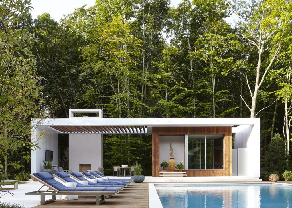 Old Orchard House, a Linear, Single Story Glass House by BMA Architect
