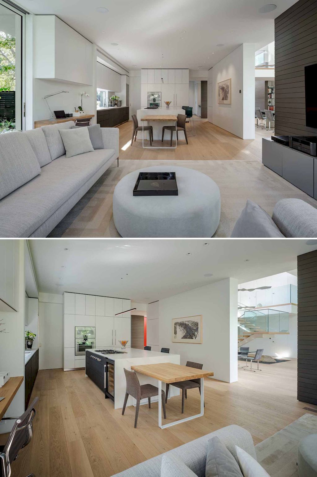 Owyang House, Lantern-like appearance at night by Swatt Miers architects