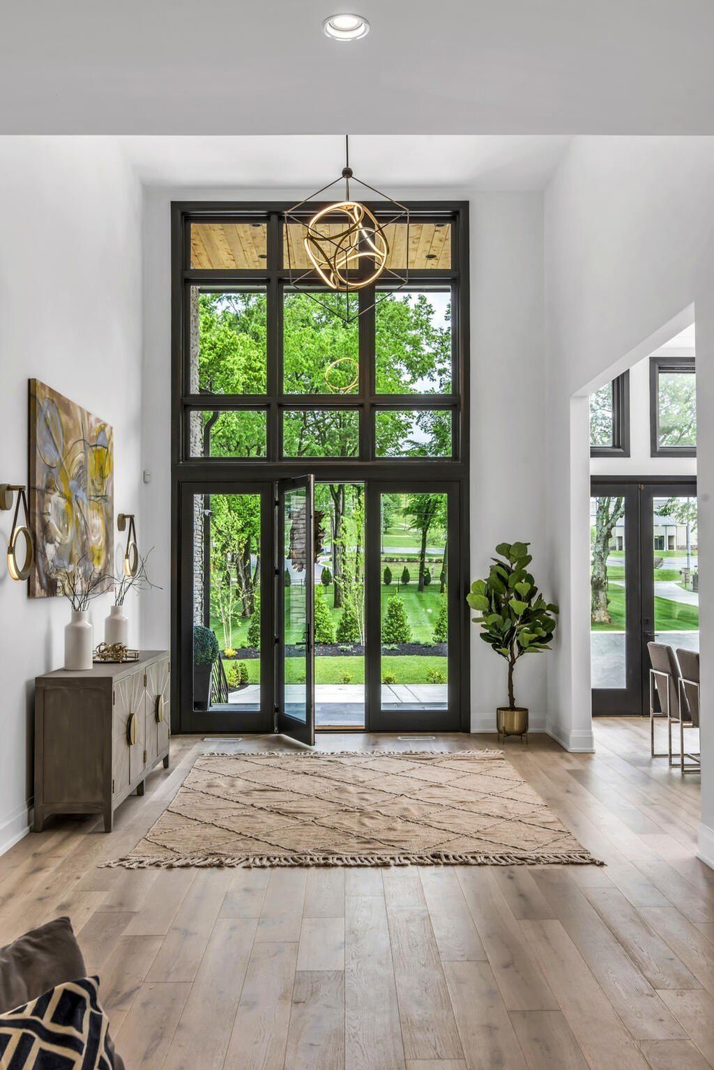 Secluded Oasis of Modern Living on Expansive 2.21 Acre Estate in Brentwood, Tennessee Priced at $5,299M