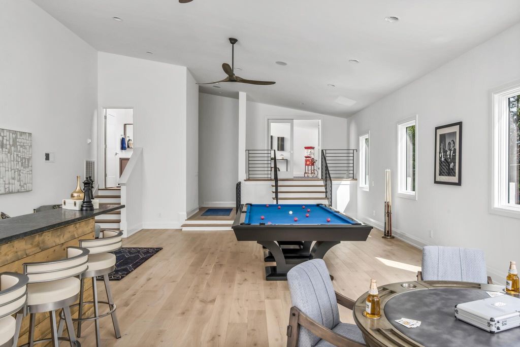 Secluded Oasis of Modern Living on Expansive 2.21 Acre Estate in Brentwood, Tennessee Priced at $5,299M