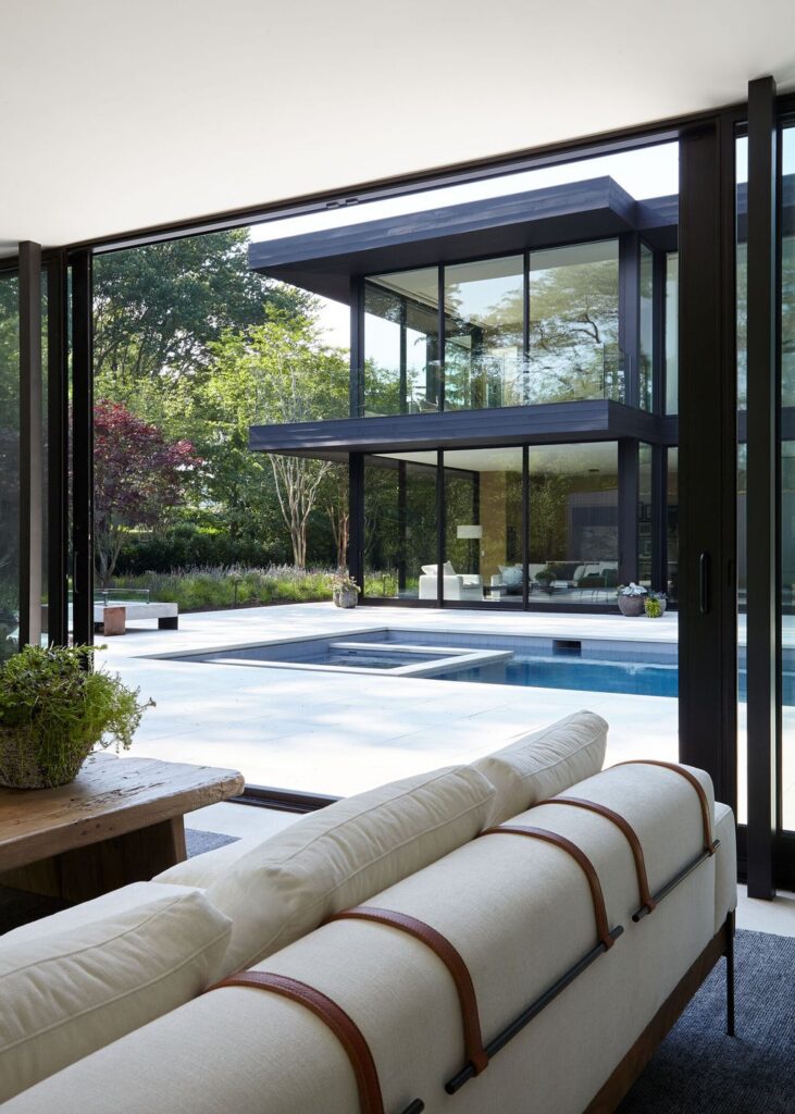 Southampton House Stands Out with Its Graceful Lines by Bradley Bayou 4