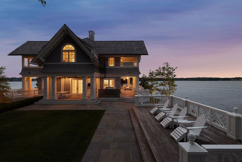 Spectacular Private Peninsula Estate with 1,700' Frontage on Wayzata Bay, Minnesota - Listed at $14.75 Million