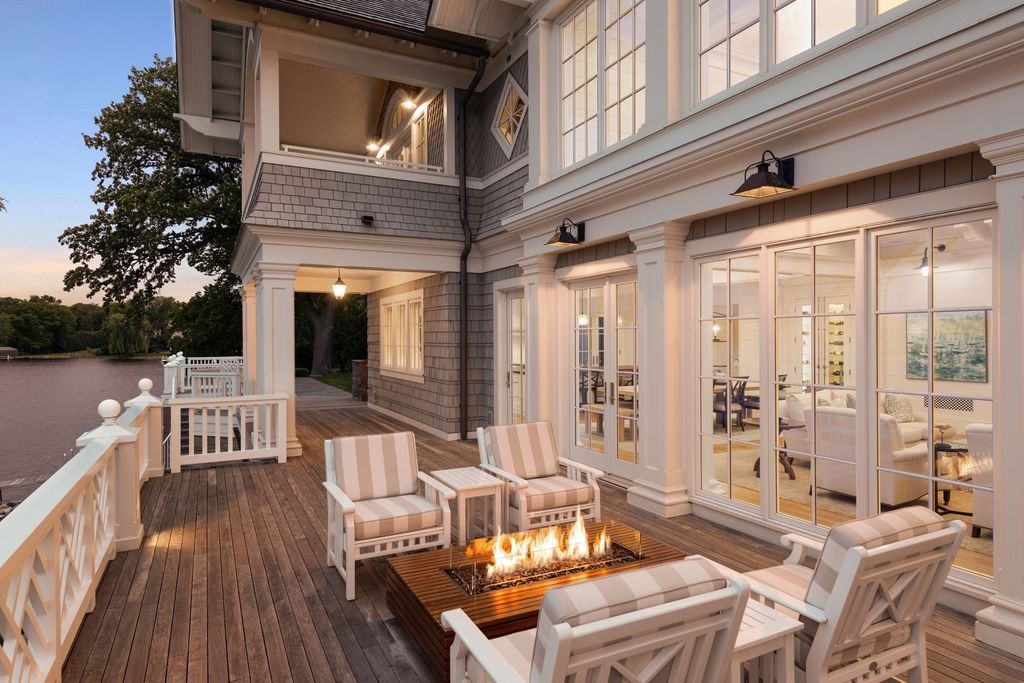Spectacular Private Peninsula Estate with 1,700' Frontage on Wayzata Bay, Minnesota - Listed at $14.75 Million
