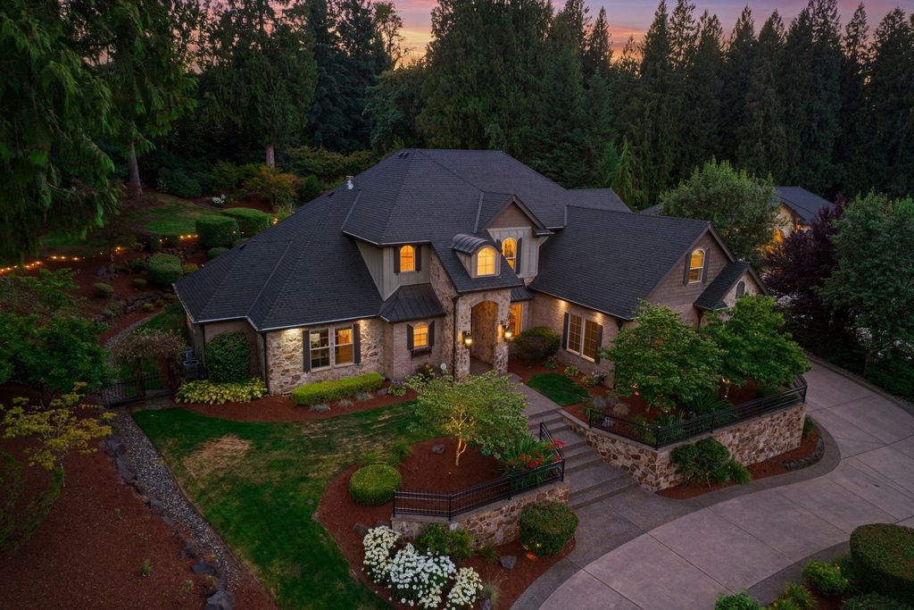 Tuscan-Inspired Luxury Home with Modern Amenities in Serene Vancouver, Washington Listed at $2.1 Million