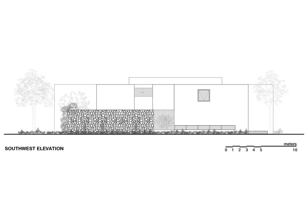 Winter House Features Harmonious interaction with the Exterior by LAAR