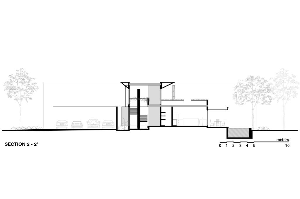 Winter House Features Harmonious interaction with the Exterior by LAAR