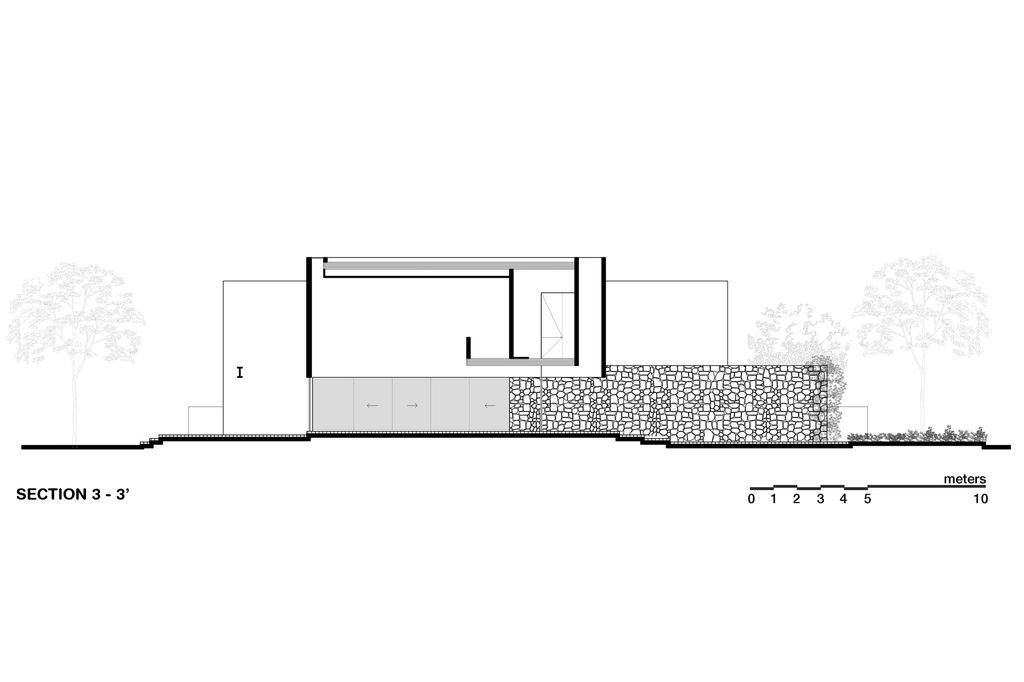 Winter House Features Harmonious interaction with the Exterior by LAAR 22 1