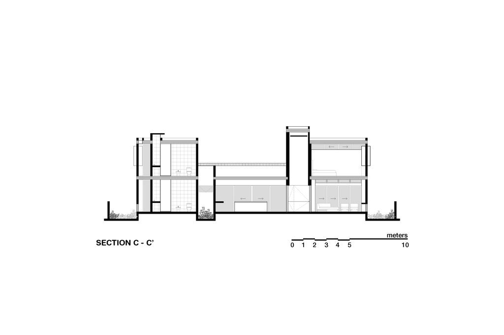 Winter House Features Harmonious interaction with the Exterior by LAAR