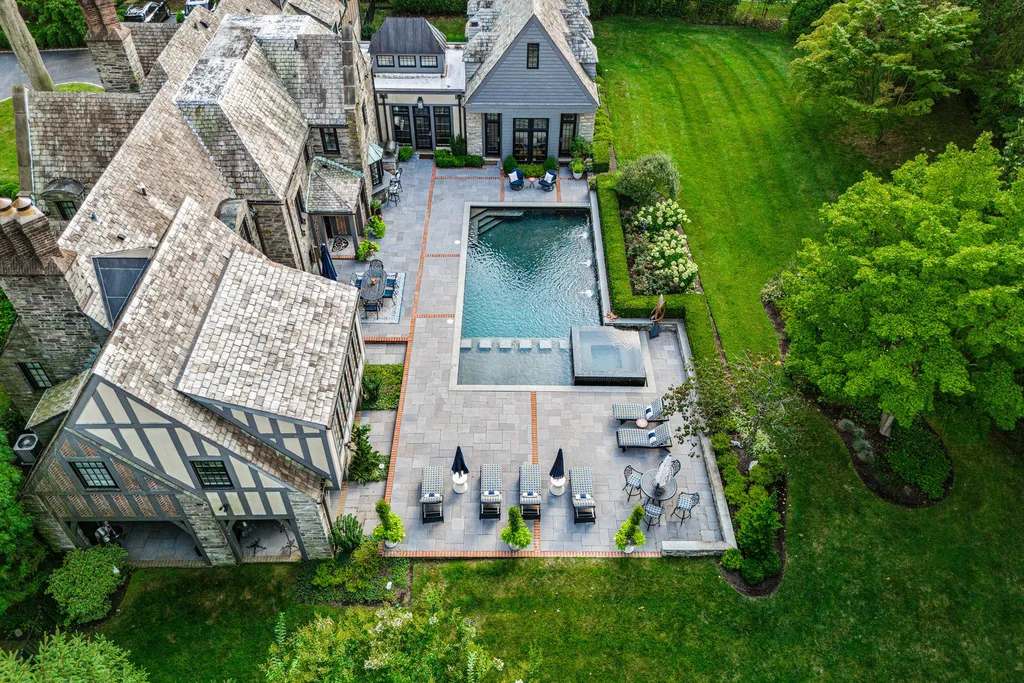 1 Blakeley Road Home in Haverford, Pennsylvania. Step into the elegance of the 1930s with this captivating residence nestled in the sought-after Merion Golf neighborhood. Meticulously renovated with sophistication, the home boasts beautiful materials, exquisite craftsmanship, and luminous designs throughout. 