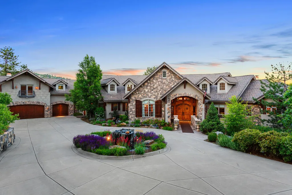 102 Coulter Place Home in Castle Rock, Colorado. Discover the elegance and serenity of 102 Coulter Place, a magnificent 4-bed, 8-bath custom home situated in the highly sought-after Village at Castle Pines. Nestled on a quiet cul-de-sac and overlooking the 1st green of Castle Pines Golf Club, this stately residence offers unparalleled golf course views from 7 patios and decks. 