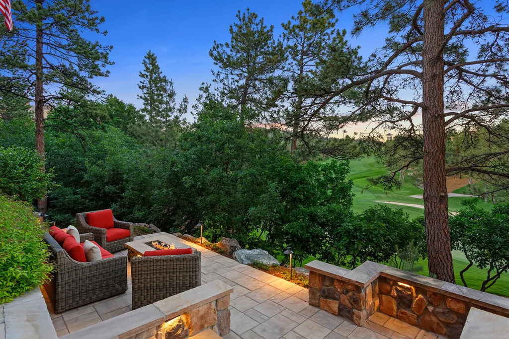 102 Coulter Place Home in Castle Rock, Colorado. Discover the elegance and serenity of 102 Coulter Place, a magnificent 4-bed, 8-bath custom home situated in the highly sought-after Village at Castle Pines. Nestled on a quiet cul-de-sac and overlooking the 1st green of Castle Pines Golf Club, this stately residence offers unparalleled golf course views from 7 patios and decks. 