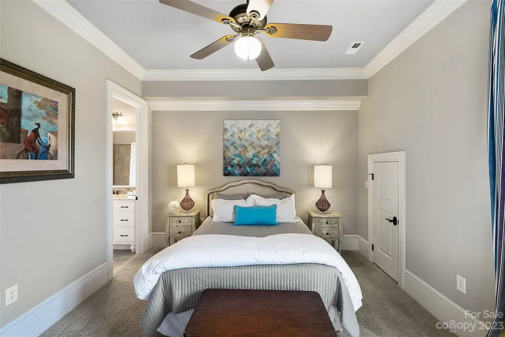12144 James Jack Lane Home in Charlotte, North Carolina. Discover the epitome of luxury living in this stunning estate nestled on a private cul-de-sac lot with breathtaking views of the 12th and 13th holes of Ballantyne Country Club's finest golf course. 