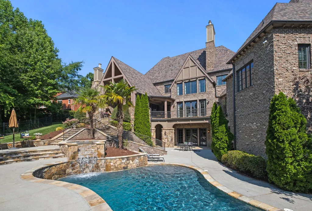 12144 James Jack Lane Home in Charlotte, North Carolina. Discover the epitome of luxury living in this stunning estate nestled on a private cul-de-sac lot with breathtaking views of the 12th and 13th holes of Ballantyne Country Club's finest golf course. 
